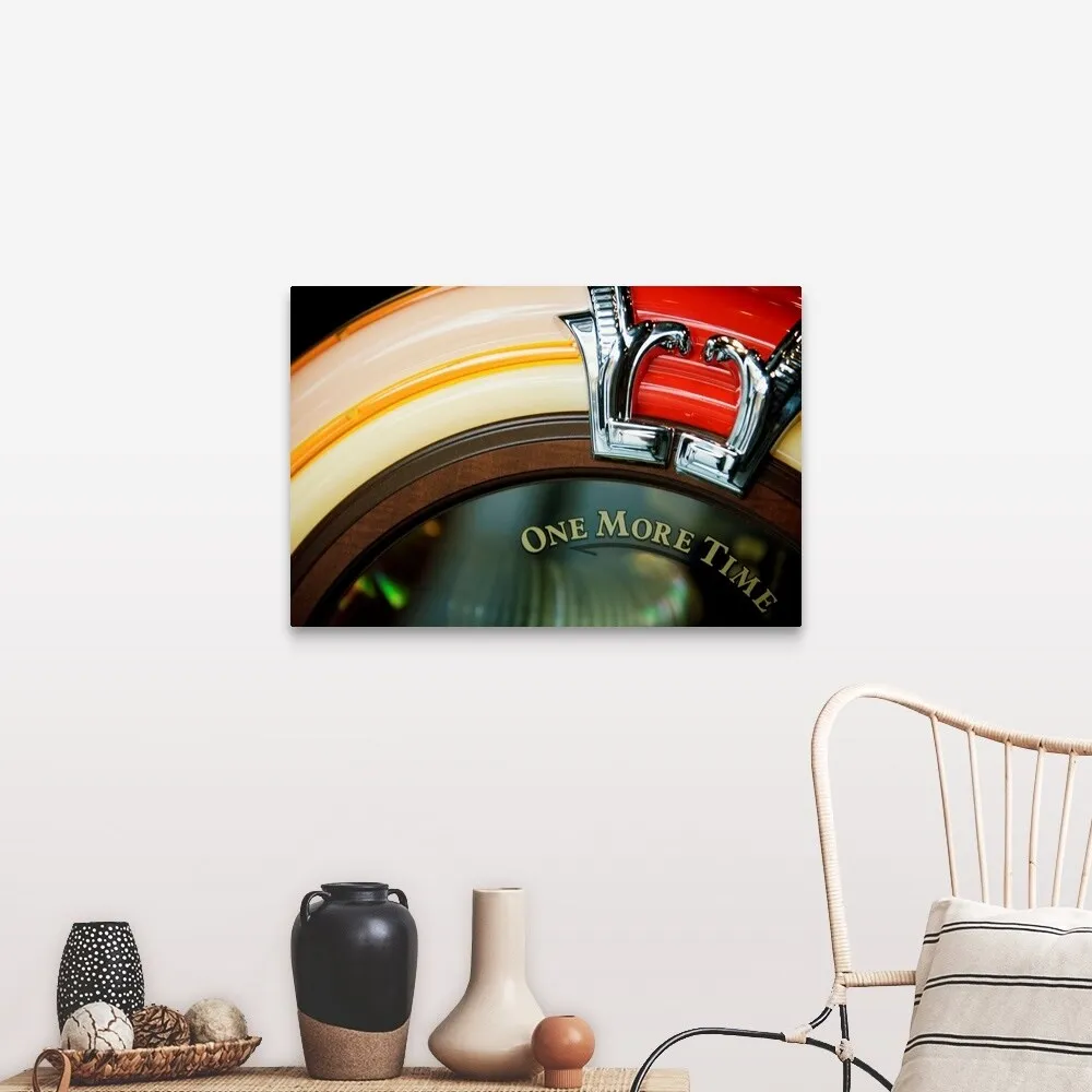 "Close-up of a jukebox" Canvas Wall Art