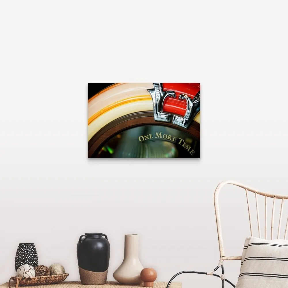 "Close-up of a jukebox" Canvas Wall Art