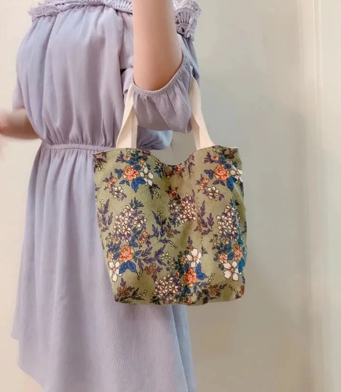 Retro Canvas Mini Tote