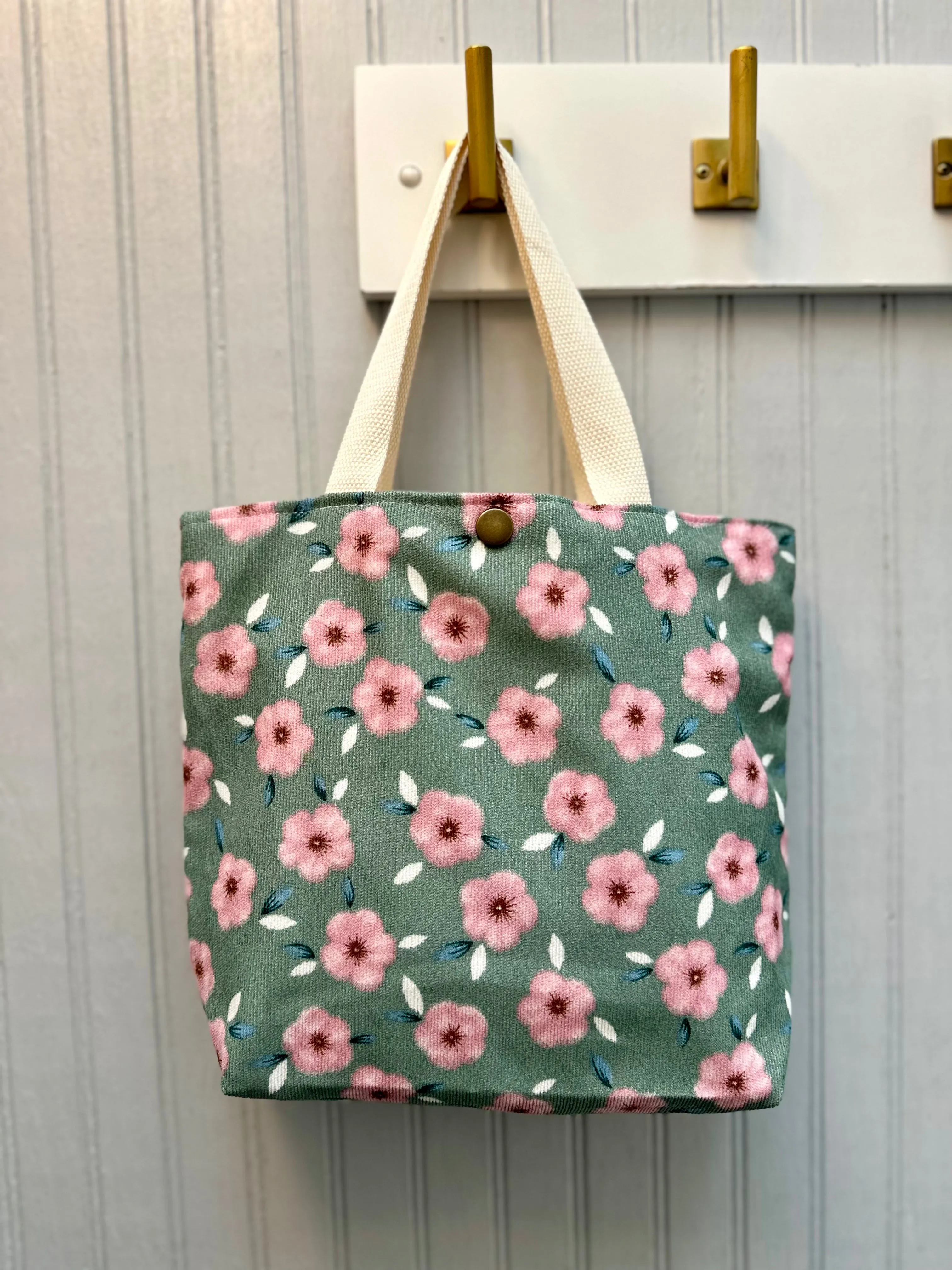 Retro Canvas Mini Tote