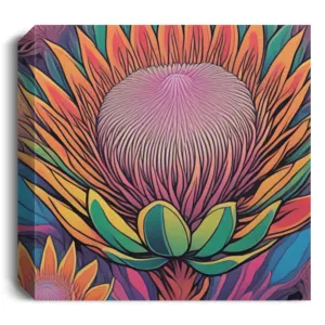 Retro Flower Collection | Canvas Art