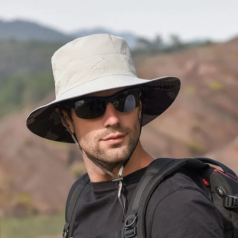 Reversible Bucket Hat With Camo and Solid Color Options