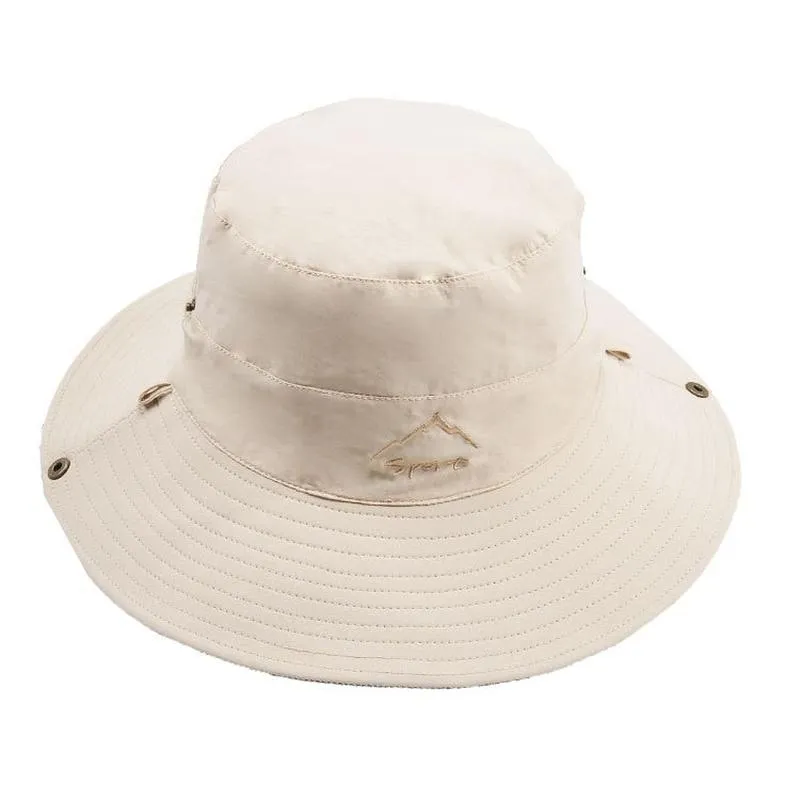 Reversible Bucket Hat With Camo and Solid Color Options