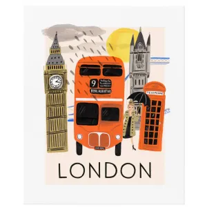 Rifle Paper Co Travel London Print