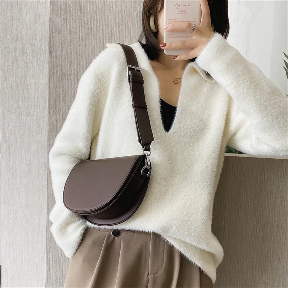 Simple Ladies Crossbody Bag