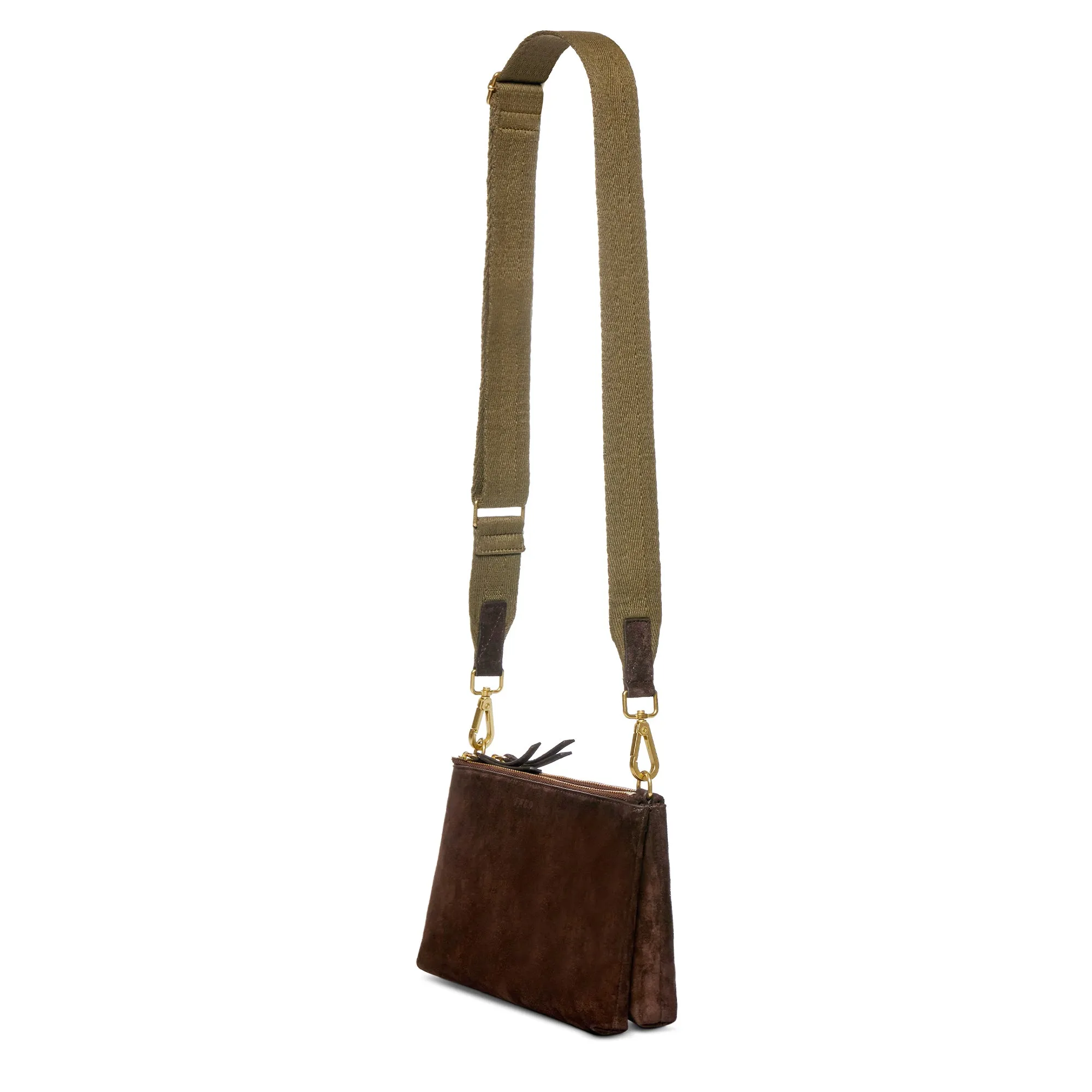 Suede Sling Bag