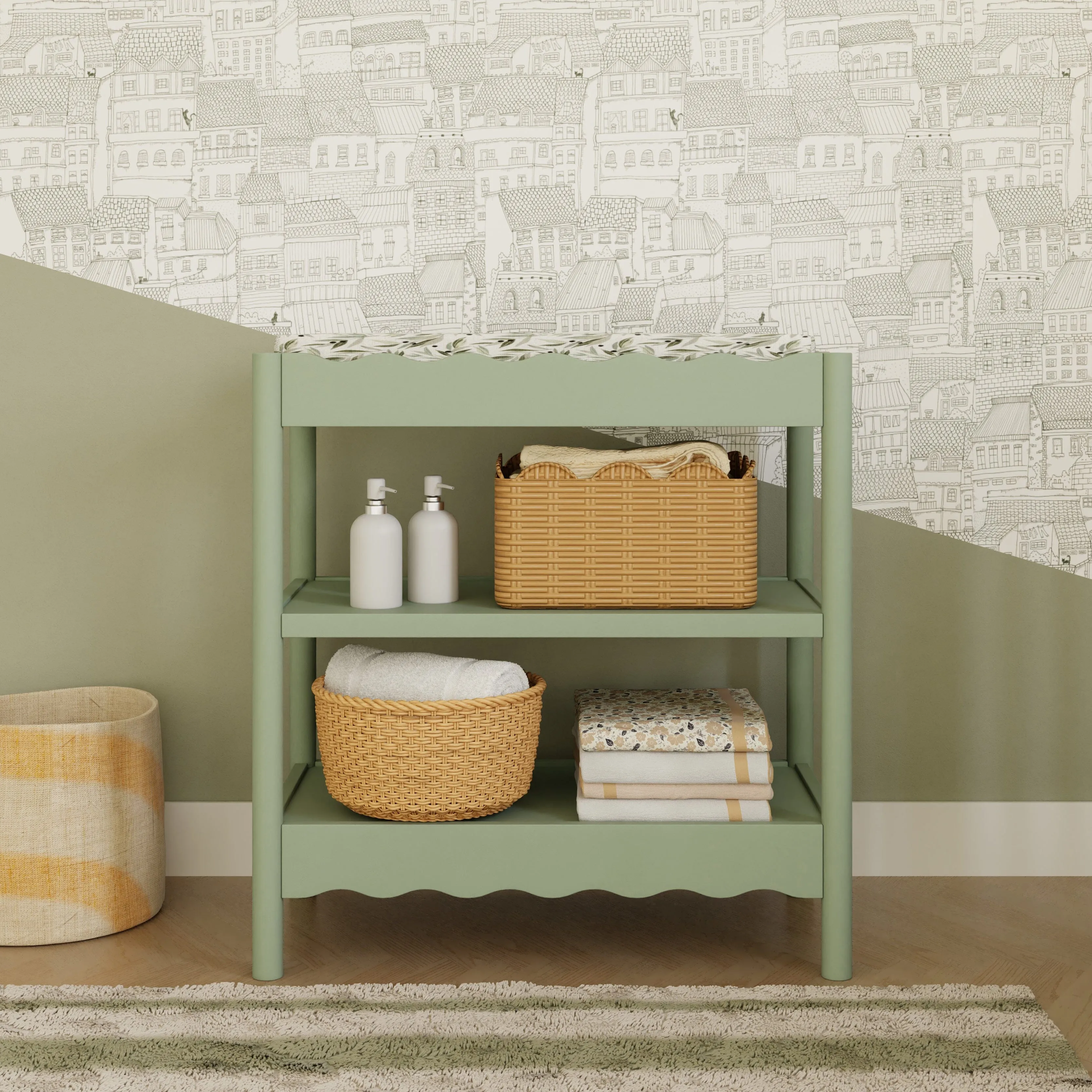 Swell Changing Table | Light Sage