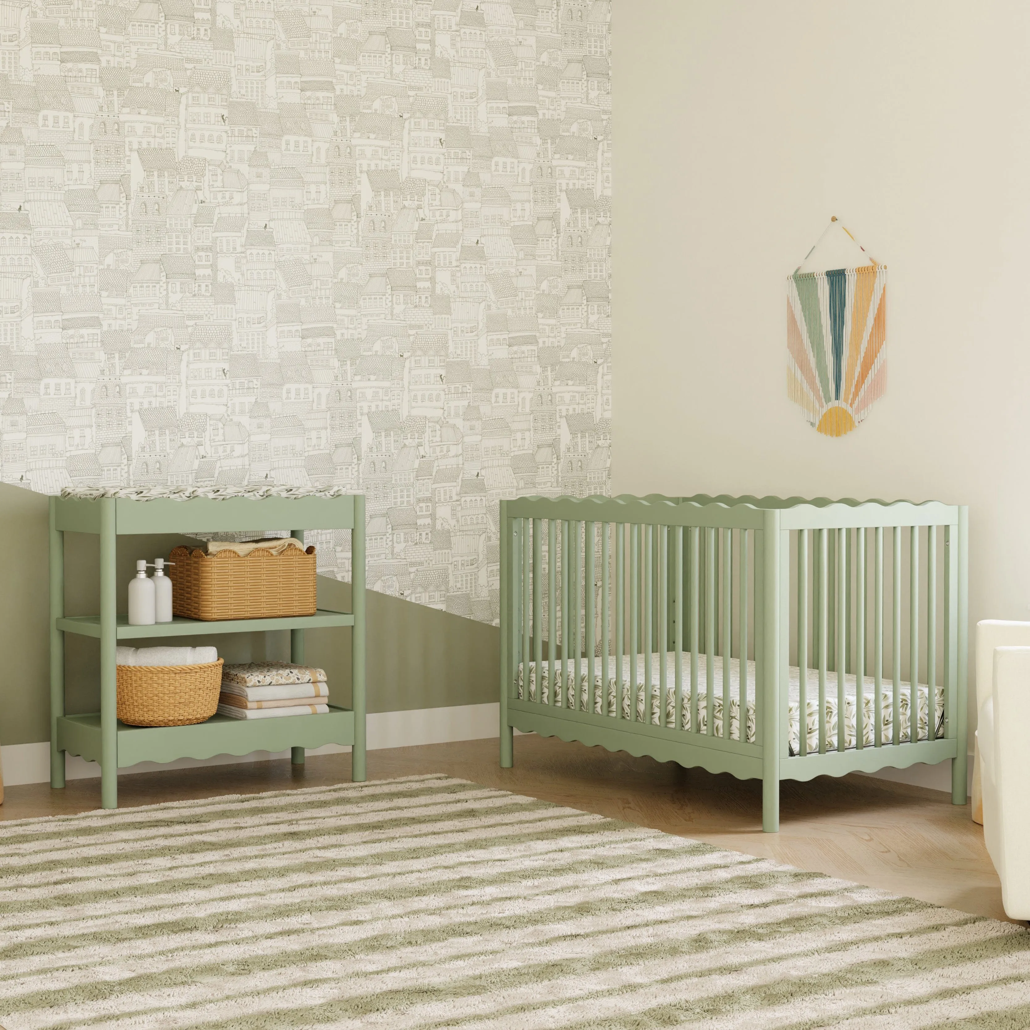 Swell Changing Table | Light Sage