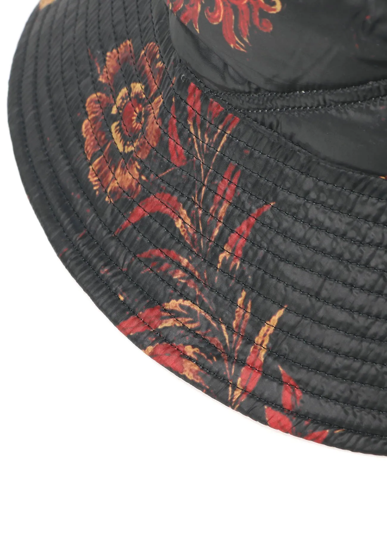 【S'YTE x TAION】Collaboration Collection FLORAL PATTERN QUILTED DOWN BUCKET HAT