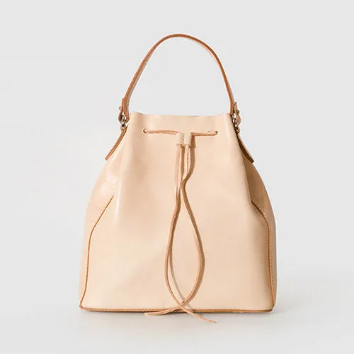 Top Grain Leather Bucket Bags Purses