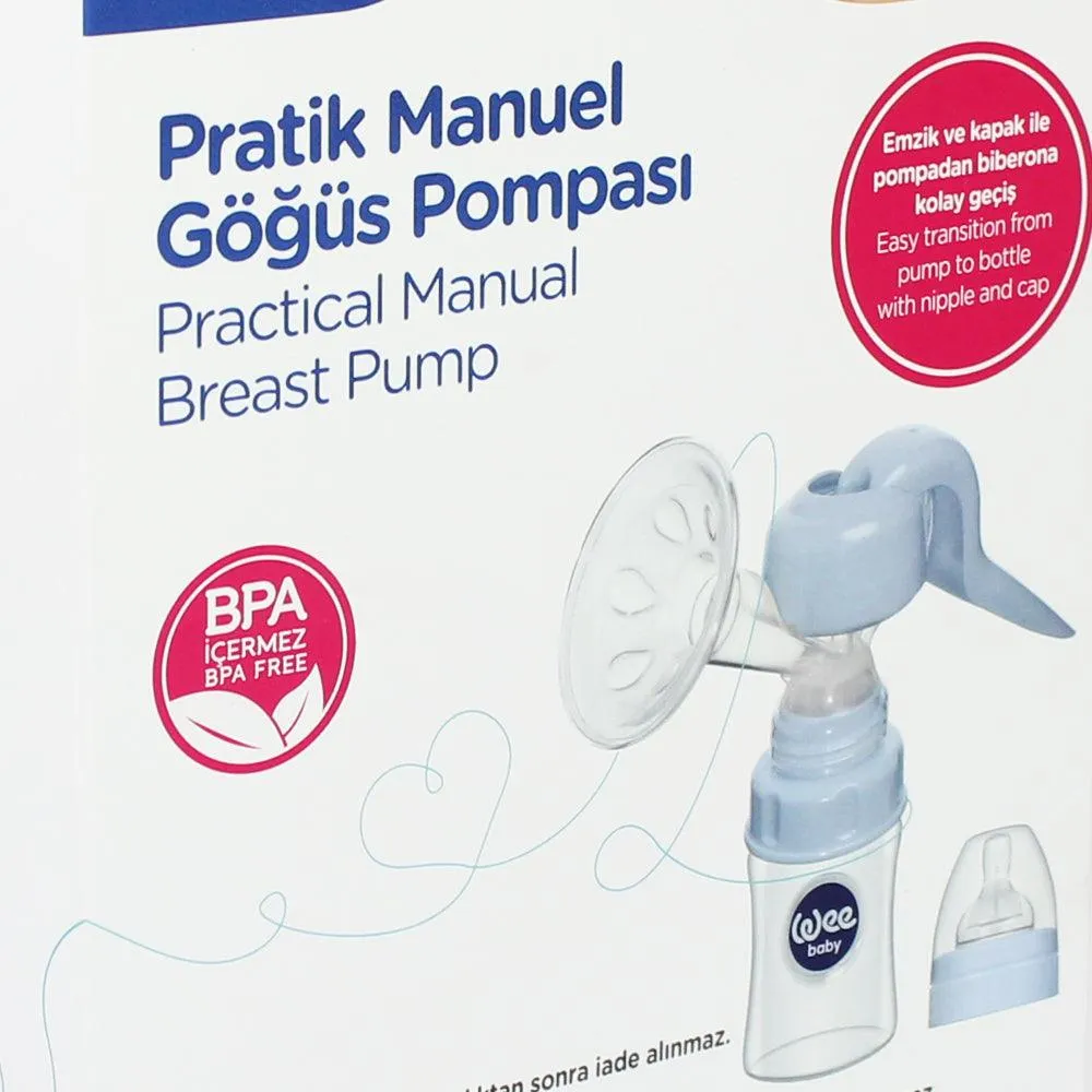 Wee Baby Practical Manual Breast Pump