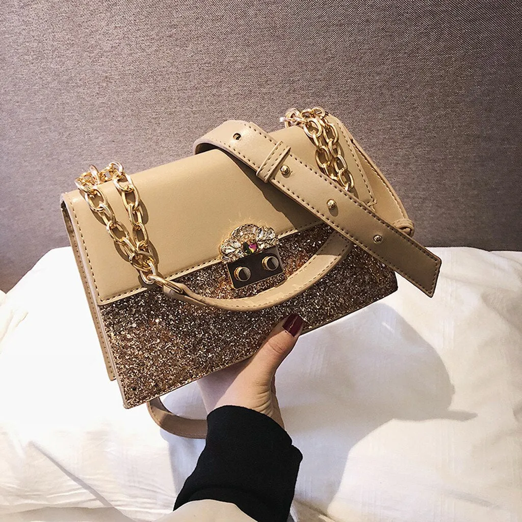 Women's Fashion Sequins Crossbody Bags