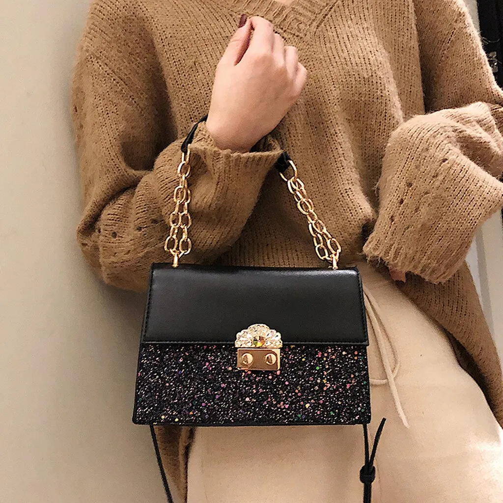 Women's Fashion Sequins Crossbody Bags