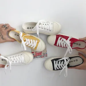 Women's Semi Spring Vintage Style Cloth Canvas Shoes