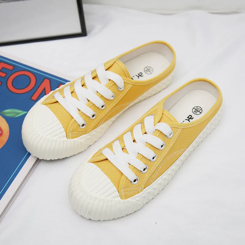 Women's Semi Spring Vintage Style Cloth Canvas Shoes