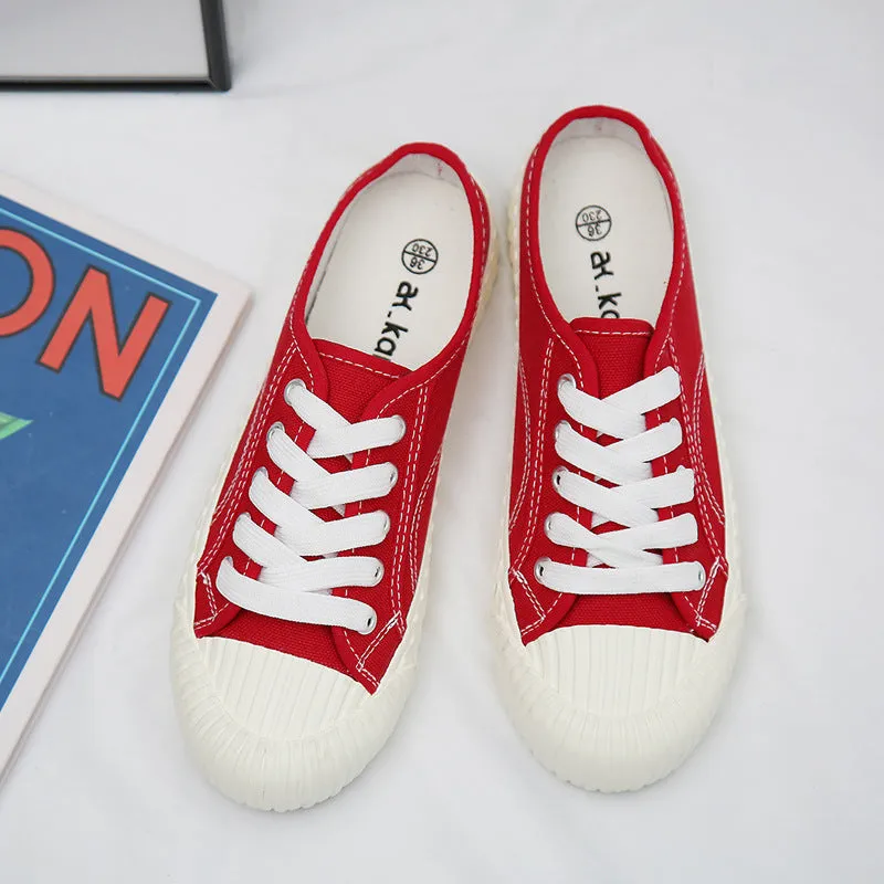 Women's Semi Spring Vintage Style Cloth Canvas Shoes