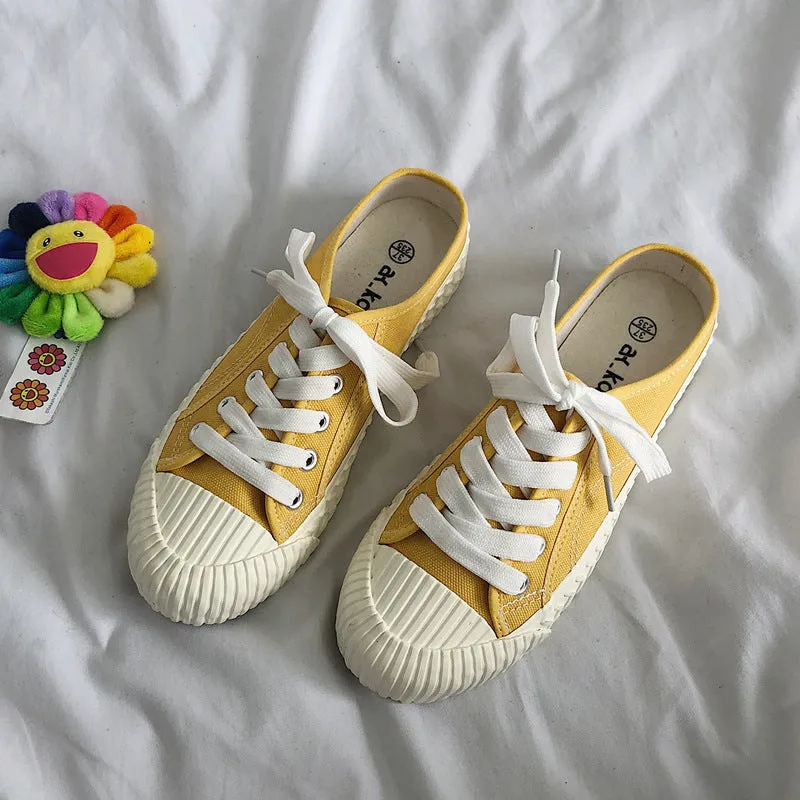 Women's Semi Spring Vintage Style Cloth Canvas Shoes