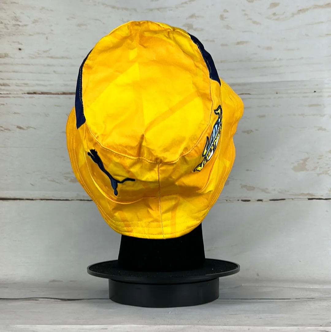 Yorkshire Vikings Upcycled Cricket Shirt Bucket Hat