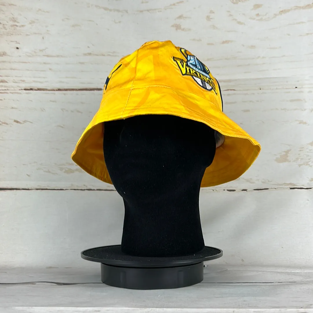 Yorkshire Vikings Upcycled Cricket Shirt Bucket Hat